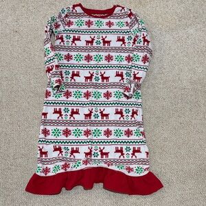 Festive Red and Green Kids Pajamas